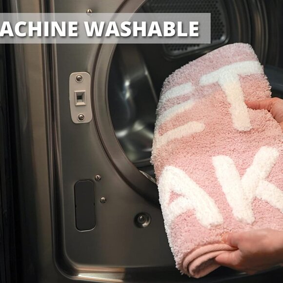 Get Naked Bath Mat Runner Pink Funny Rug Decor urban outfitters - Picture 4 of 6